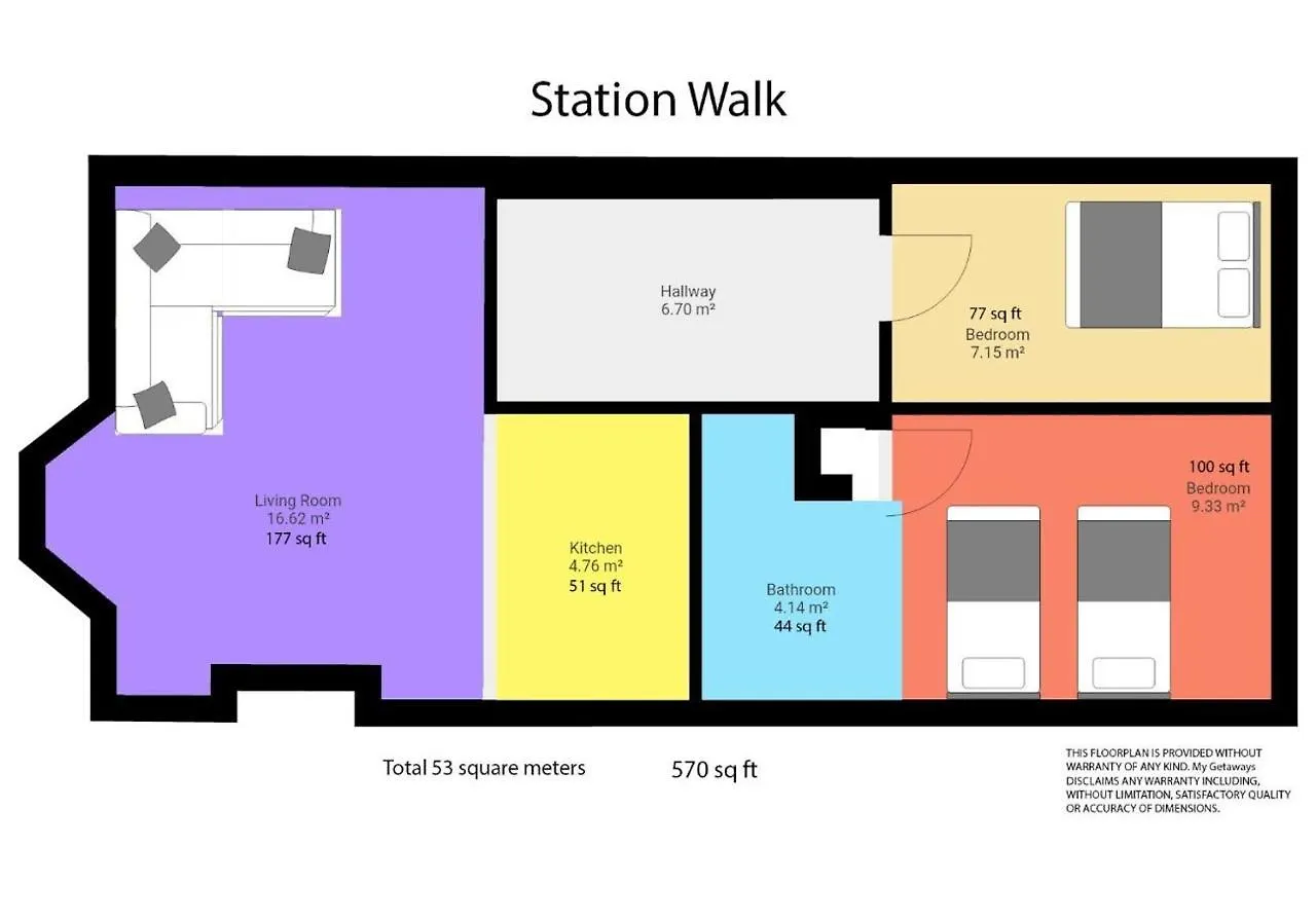 Station Walk By My Getaways Apartment Brighton United Kingdom